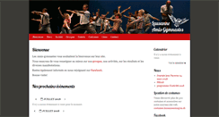 Desktop Screenshot of lausanneamisgym.ch